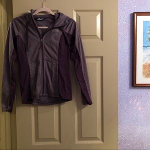 Purple North Face Fleece Jacket